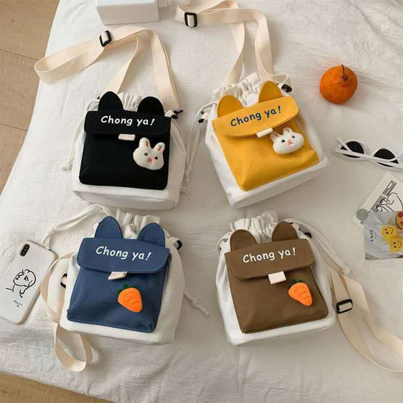 Women Bags H&M - Canvas Shoulder Women'S Bag Small Korean