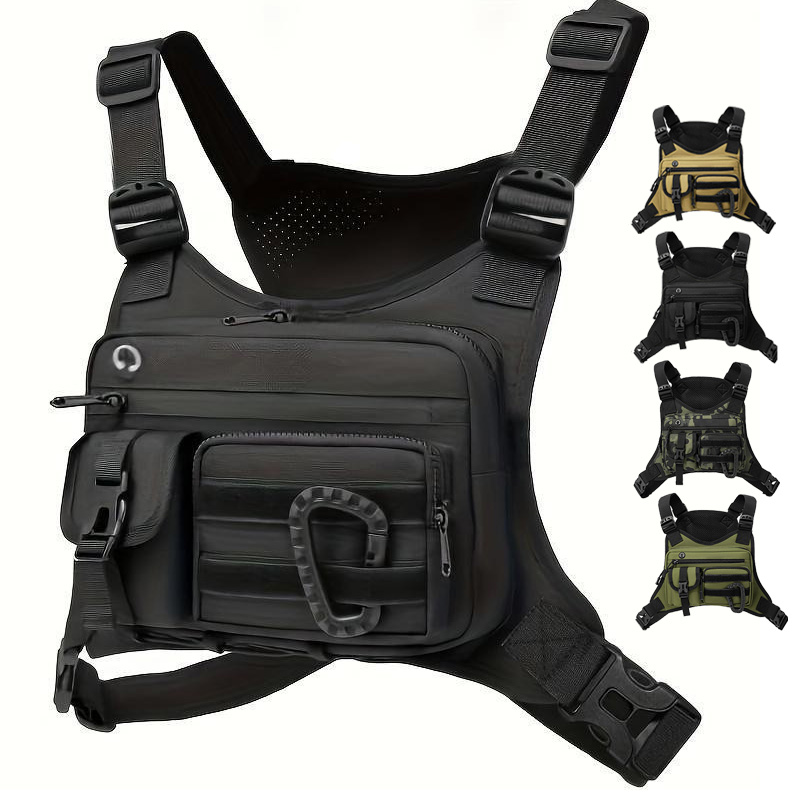 Women Bags Polene - Outdoor Sports Chest Bag Vest Men