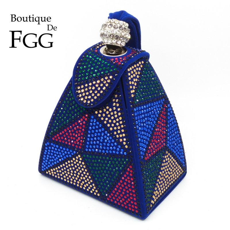 Evening Bag Beaded - Boutique De FGG Pyramid Day Clutches