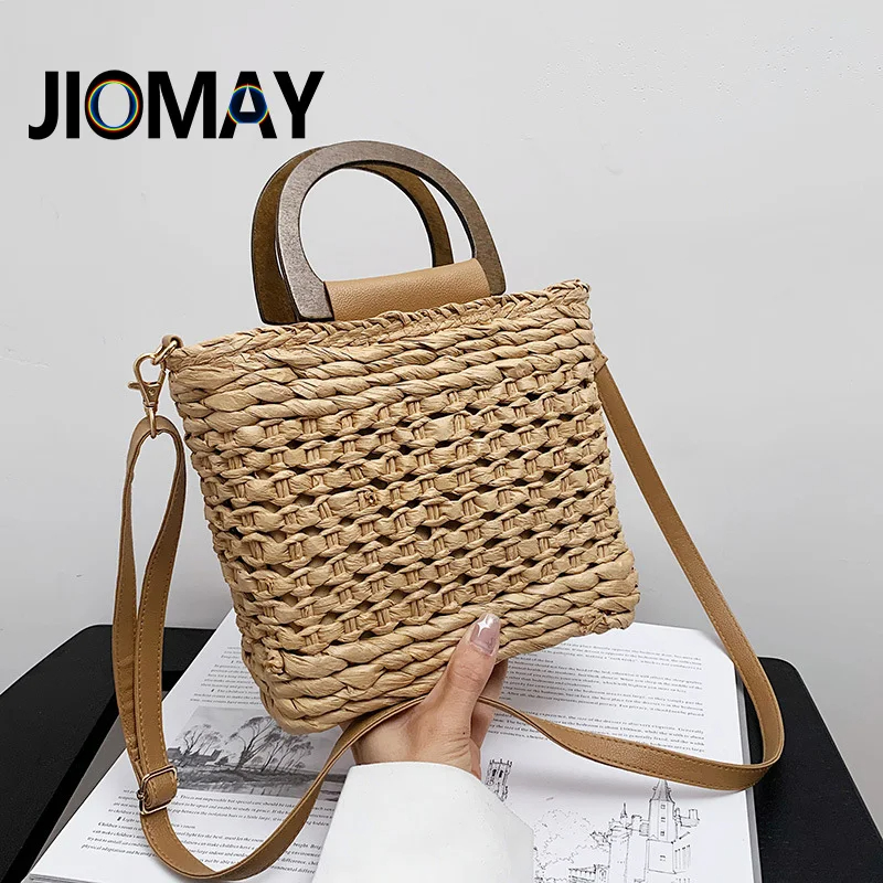 Crochet Market Bag - JIOMAY Women's Luxury Designer Handbag High