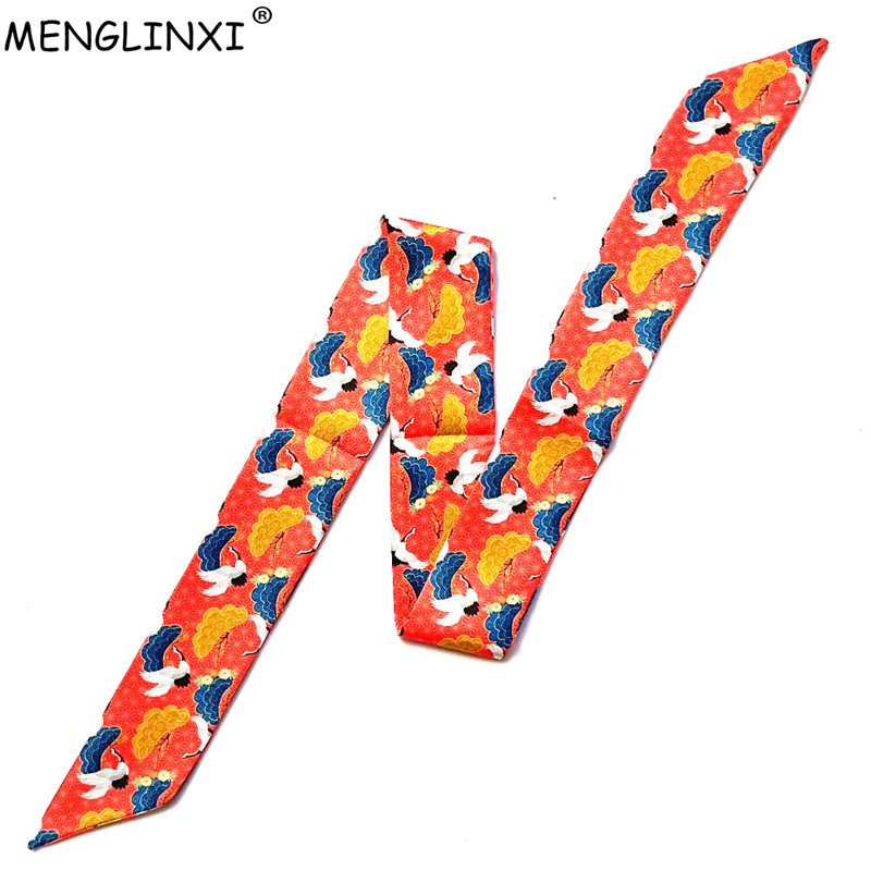 Women Bags Brands - Red-crowned Crane Bag Scarf 2024 New