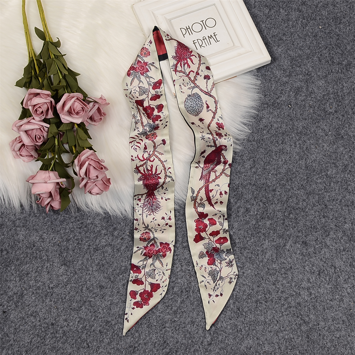 Women Bags Brands - Flower Room Parrot Brand Scarf Women
