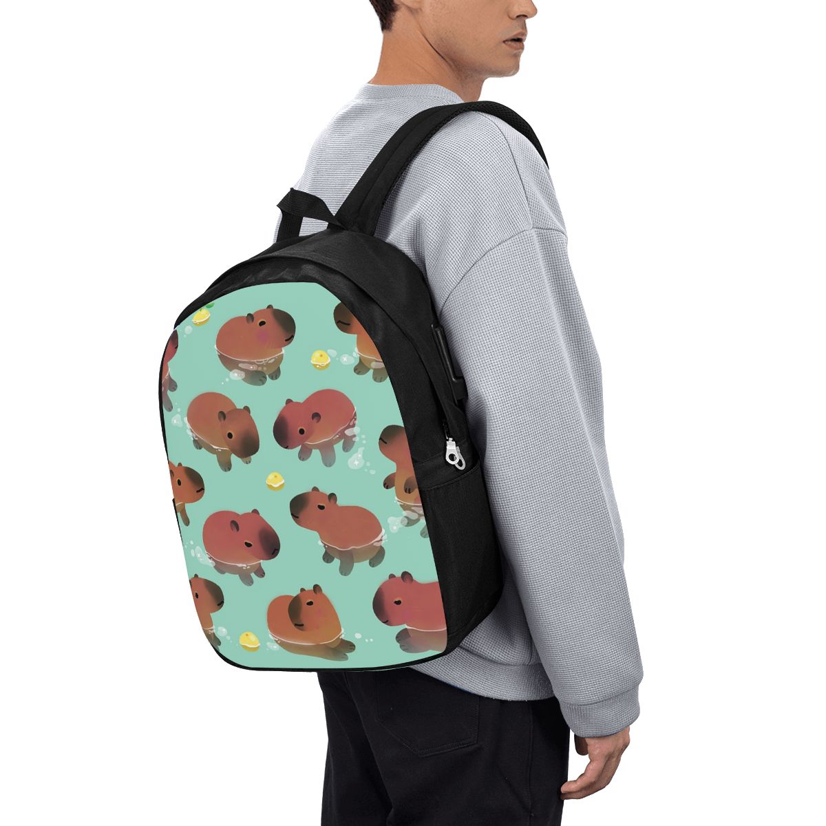 Capybara Animal Pattern Backpa – Women Bags For Laptop recenzja i cena