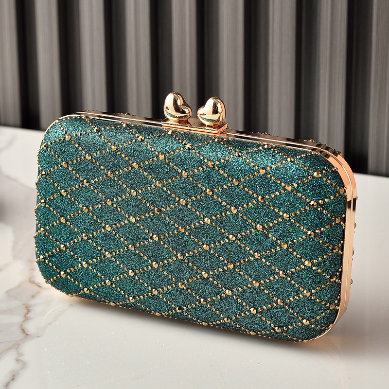 Elegant Hot Pink Glitter Clutc – Evening Bag Beaded recenzja i cena