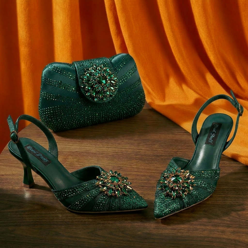 2026 Women's Elegant Green Rhi – Women Bags 2026 recenzja i cena