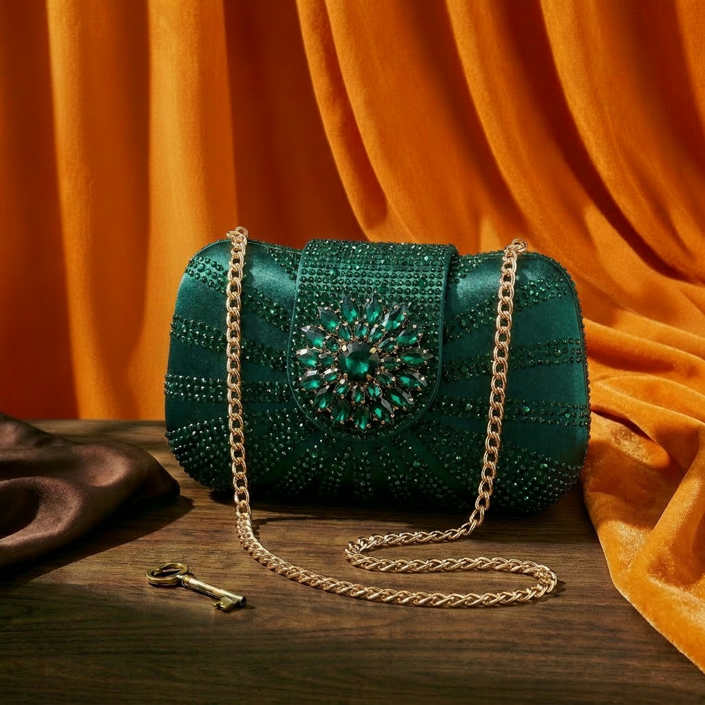2026 Women's Elegant Green Rhi – Women Bags 2026 recenzja i cena