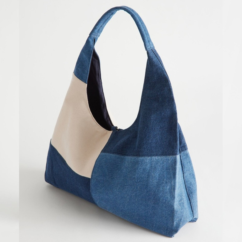 Patchwork Design Women Shoulde – Women Bags Jeans recenzja i cena