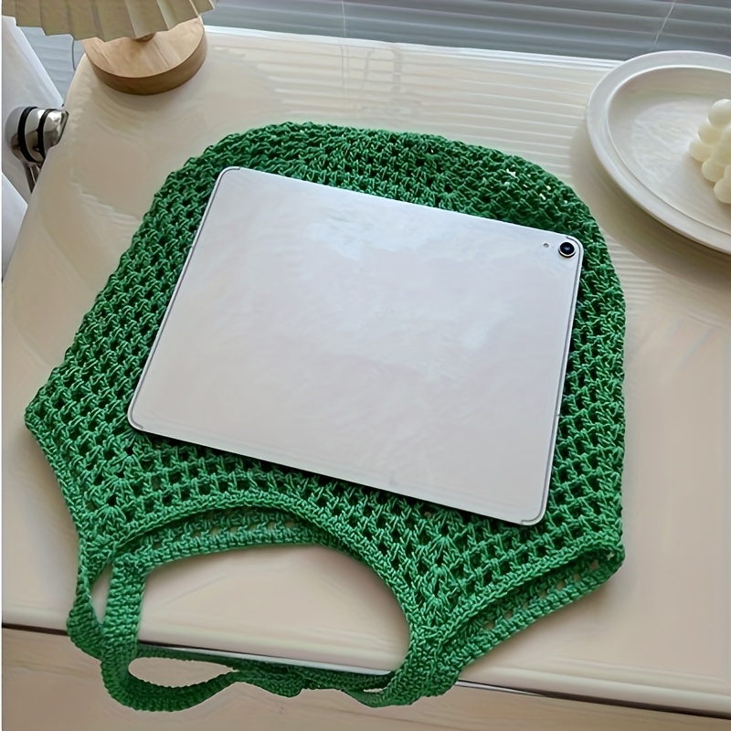 Crochet Mesh Tote Bag Hollow W – Crochet Market Bag recenzja i cena