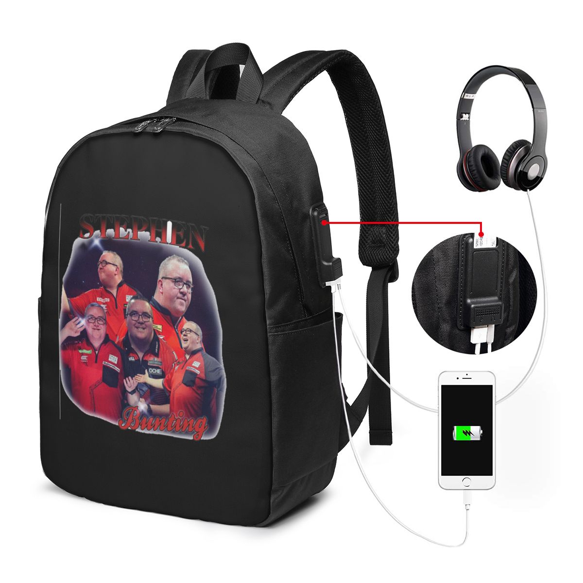 Stephen Bunting Bootleg Backpa – Women Bags For Laptop recenzja i cena