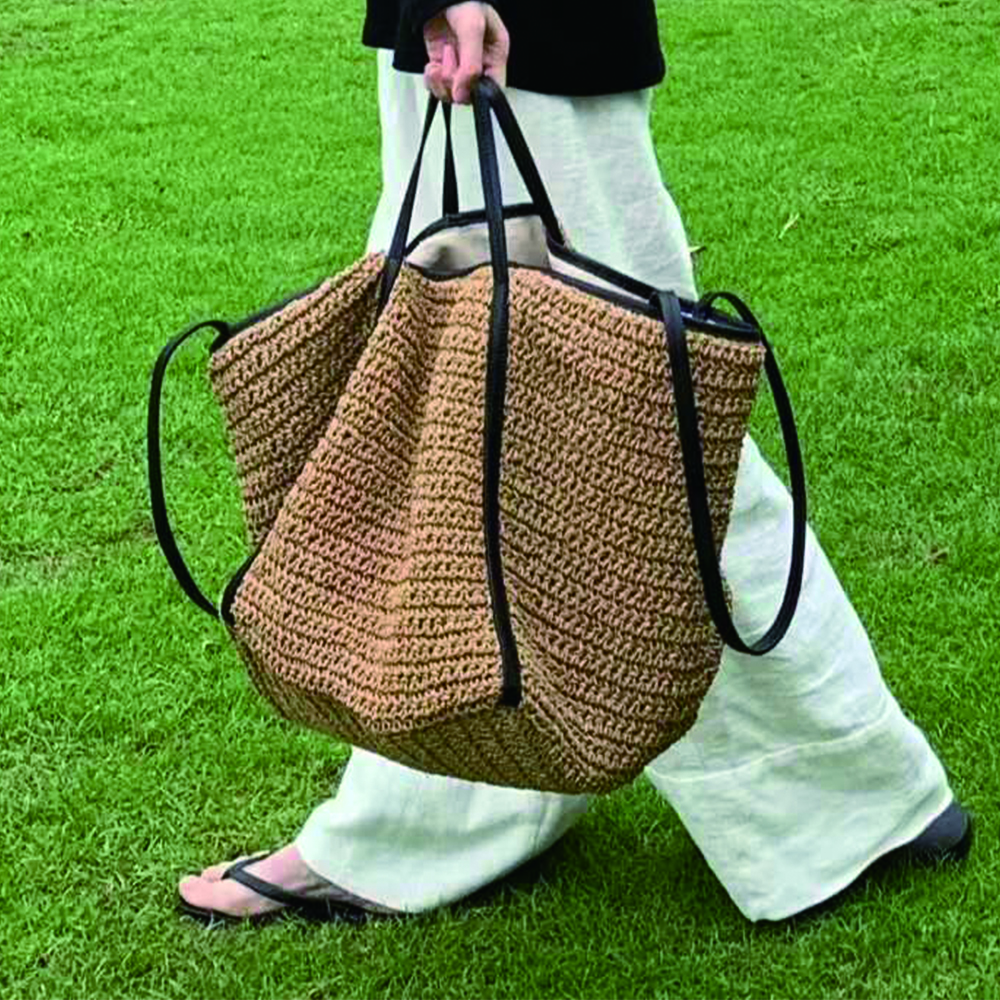 NEW Woven Designer Bags for Wo – Crochet Market Bag recenzja i cena