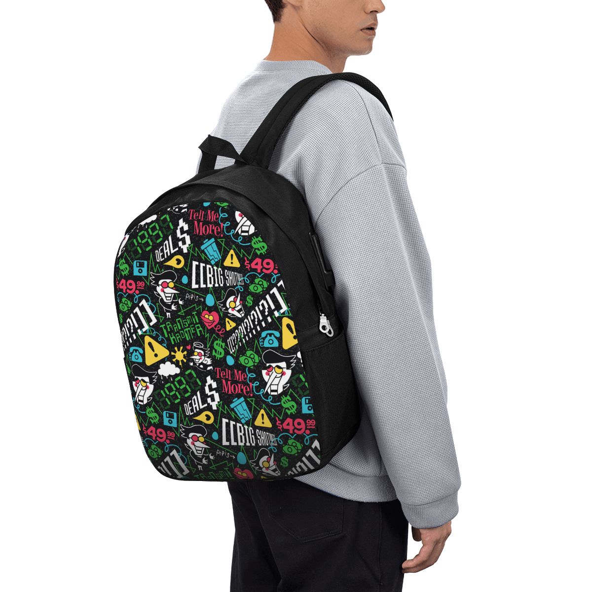 Deltarune SPAMTON G Backpack T – Women Bags For Laptop recenzja i cena