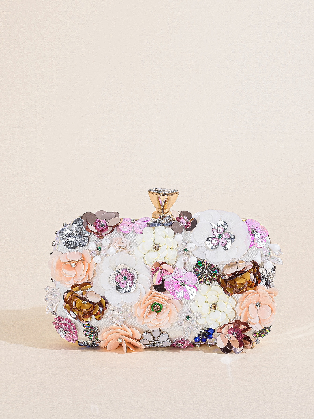 I PC Black Elegant Floral Bead – Evening Bag Beaded recenzja i cena