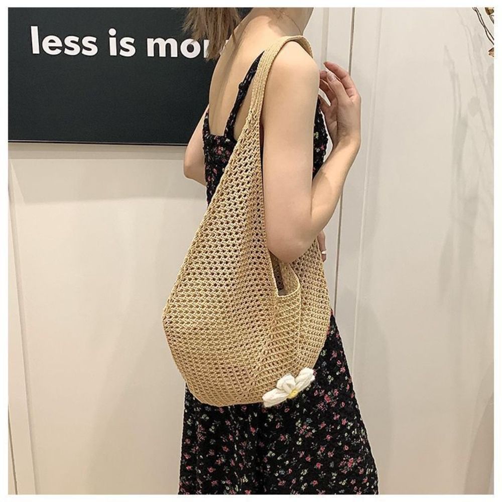 Handmade Crochet Underarm Bag  – Crochet Market Bag recenzja i cena