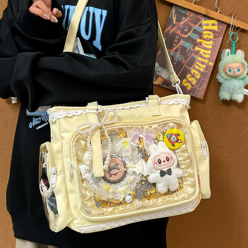 New Japanese Style Transparent – Women Bags Rack recenzja i cena