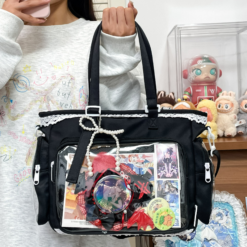 New Japanese Style Transparent – Women Bags Rack recenzja i cena