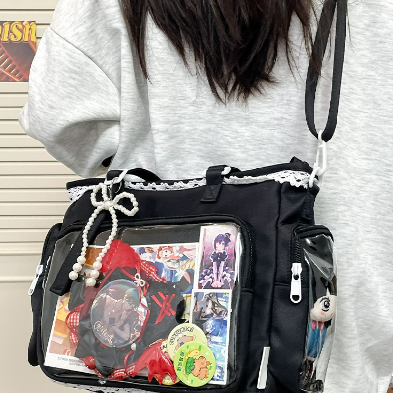 New Japanese Style Transparent – Women Bags Rack recenzja i cena