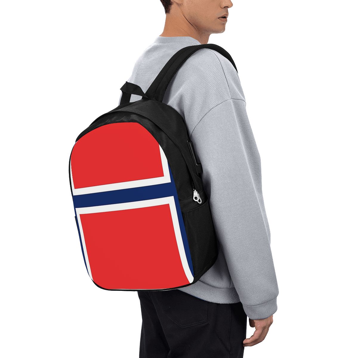 Norway Flag Backpack Travel No – Women Bags For Laptop recenzja i cena