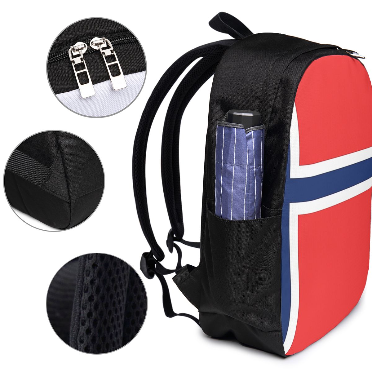 Norway Flag Backpack Travel No – Women Bags For Laptop recenzja i cena