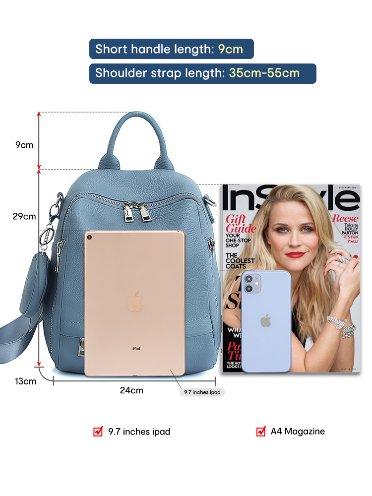 Zency Women's Genuine Leather  – Women Bags H&M recenzja i cena