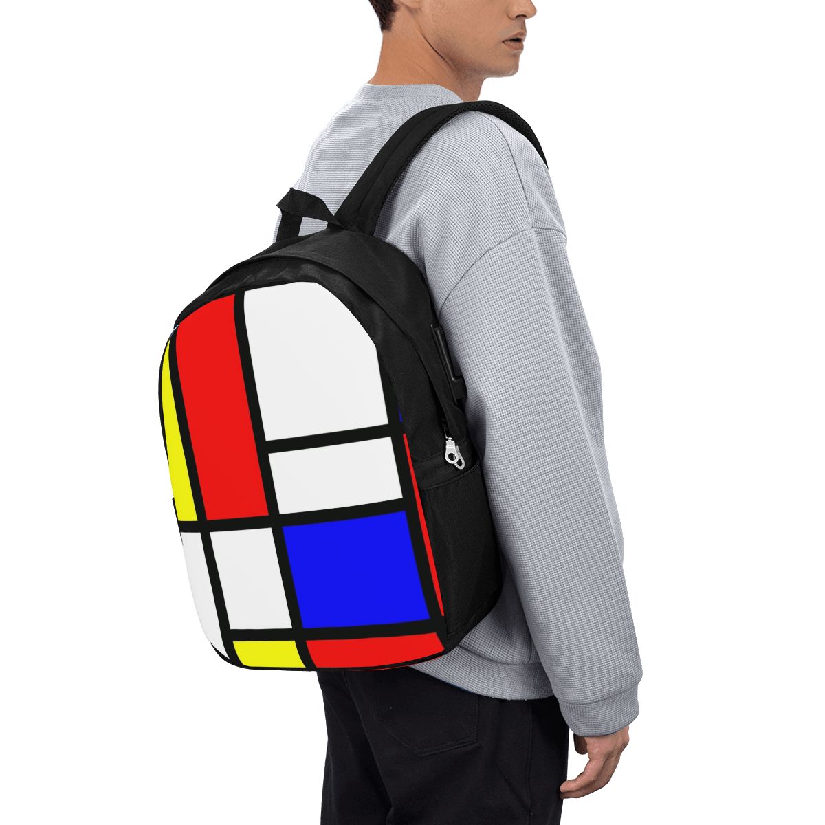Piet Mondrian Composition  Bac – Women Bags For Laptop recenzja i cena