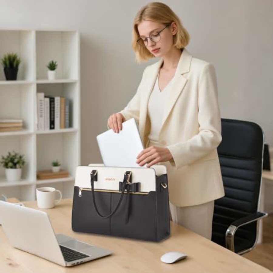 Laptop Tote Bag for Women, 15. – Women Bags For Laptop recenzja i cena
