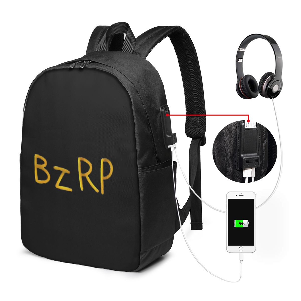 Bizarrap Cap (BZRP) Backpack T – Women Bags For Laptop recenzja i cena
