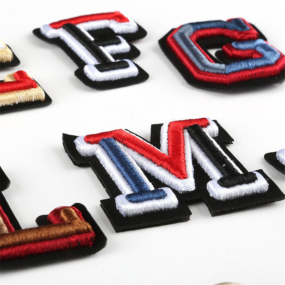 26Pcs A-Z Letters Patches Alph – Women Bags Jeans recenzja i cena