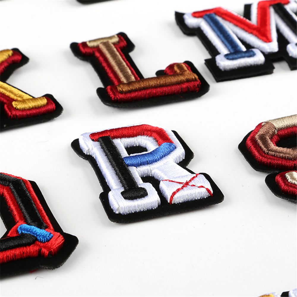 26Pcs A-Z Letters Patches Alph – Women Bags Jeans recenzja i cena