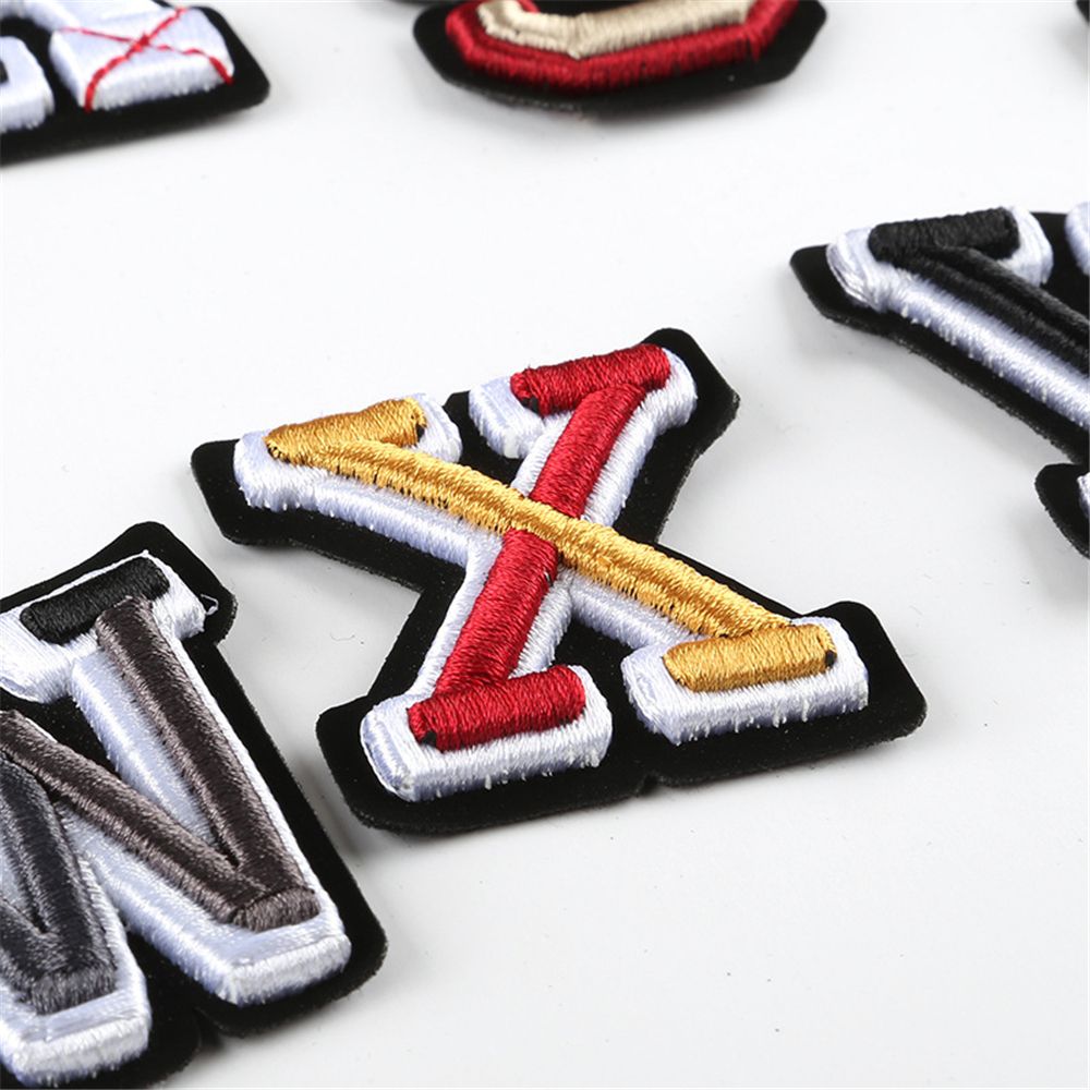 26Pcs A-Z Letters Patches Alph – Women Bags Jeans recenzja i cena