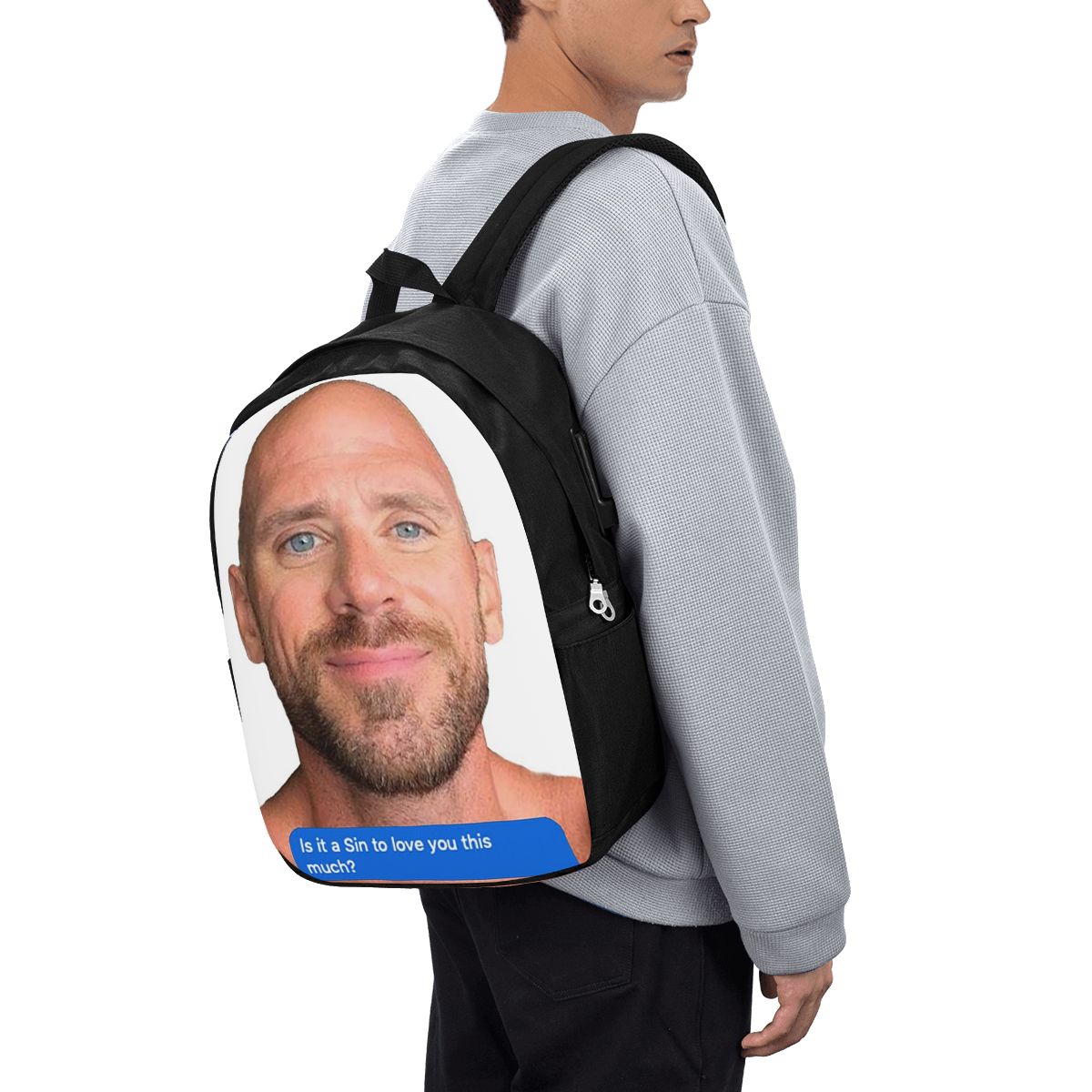 Johnny Sins Flirty Text Bubble – Women Bags For Laptop recenzja i cena