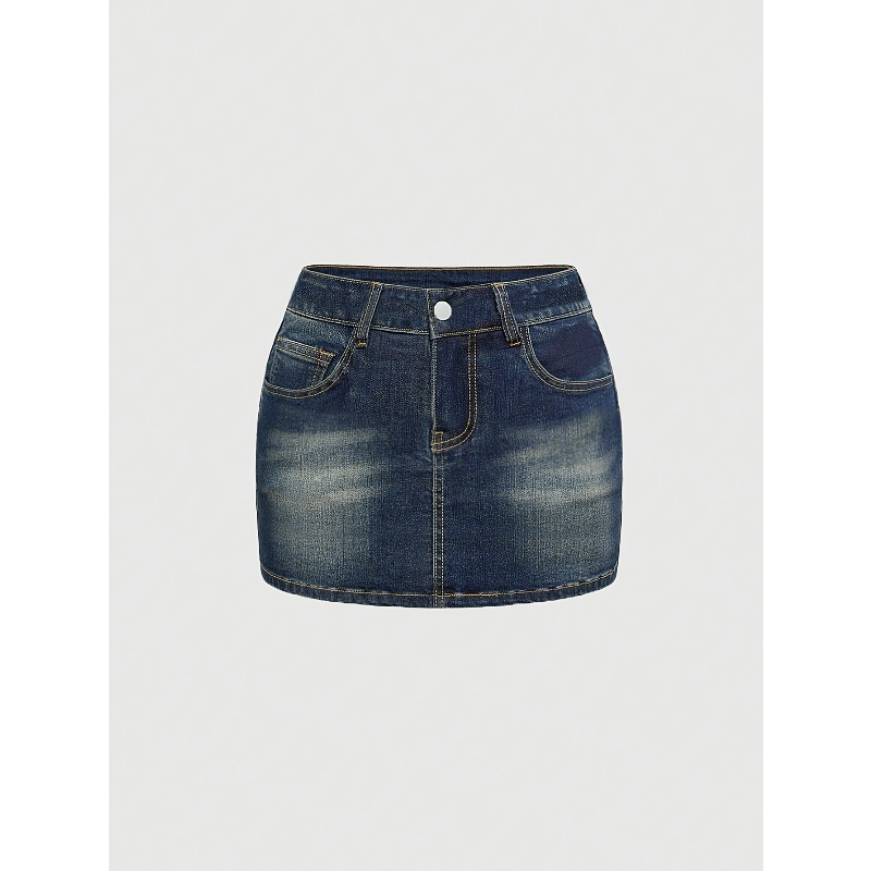 Summer Denim Retro Short Skirt – Women Bags Jeans recenzja i cena