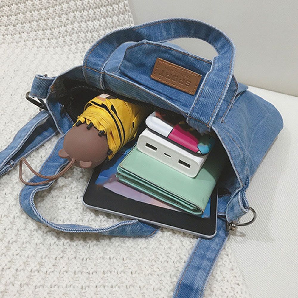 Denim Jeans Shoulder Bags Cool – Women Bags Jeans recenzja i cena