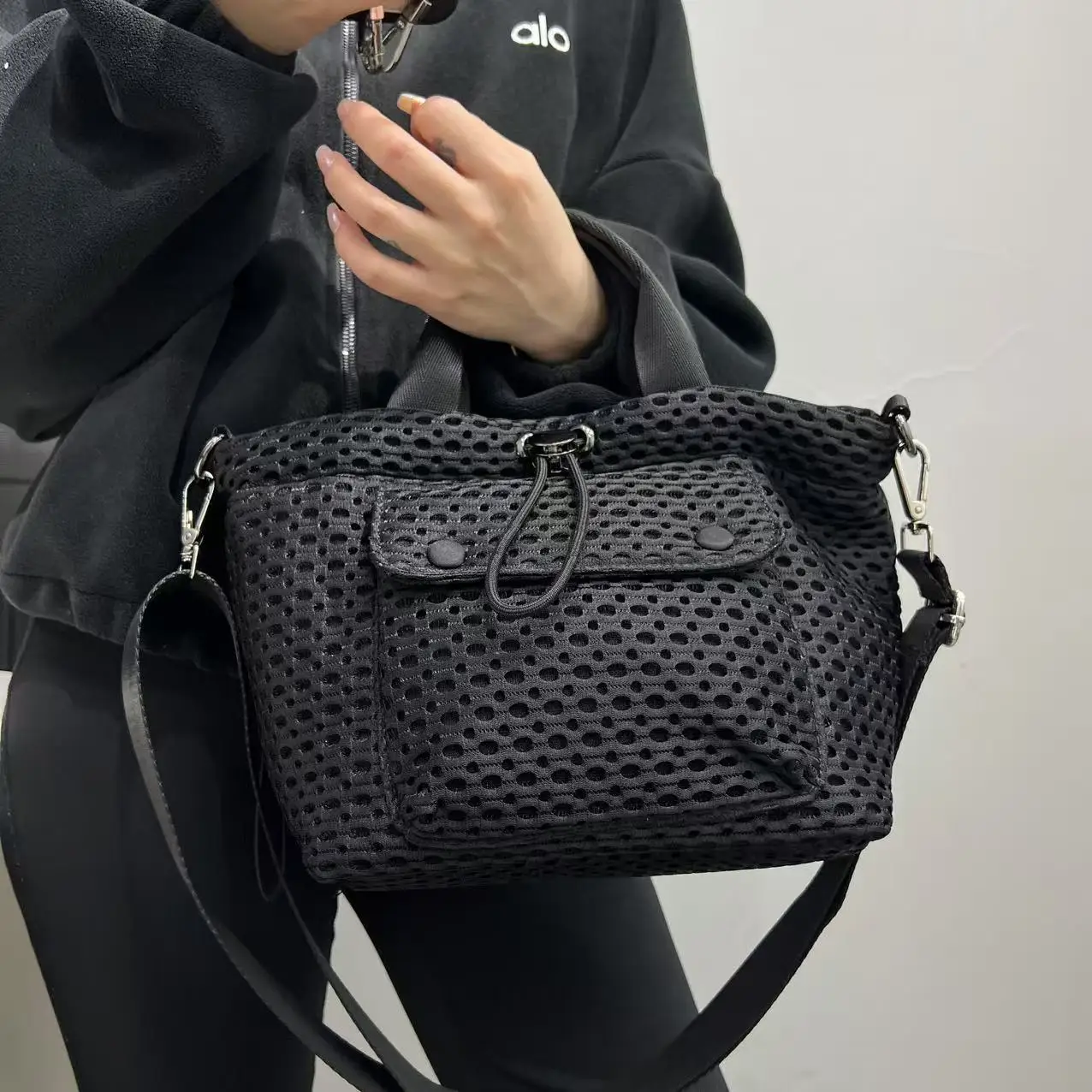 Ladies' fashionable mesh light – Women Bags Polene recenzja i cena