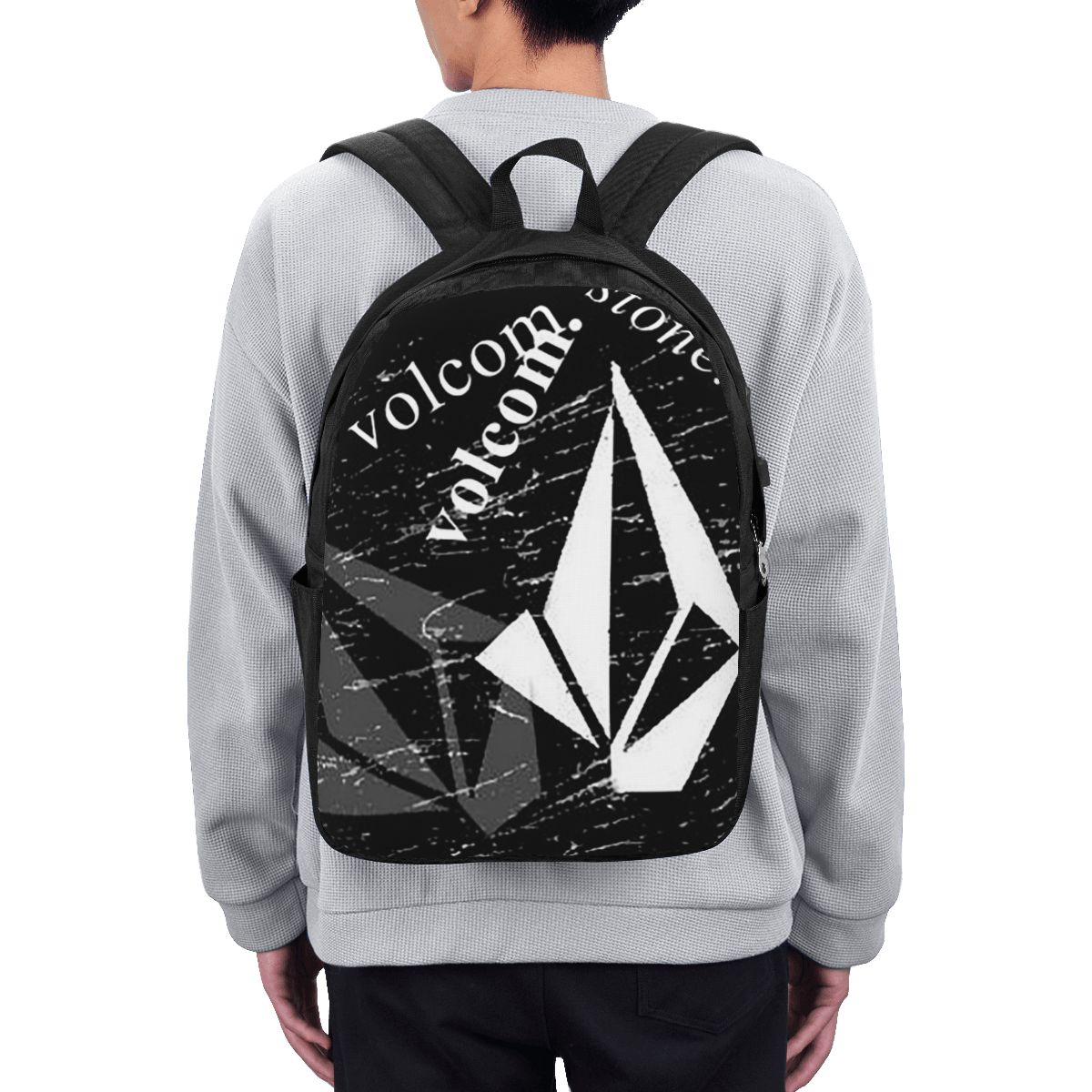 V-Volcom Logo Backpack Travel  – Women Bags For Laptop recenzja i cena