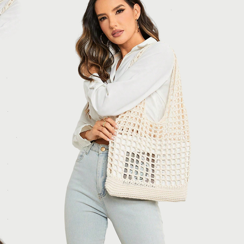 Fashion Crochet Bags for Women – Crochet Market Bag recenzja i cena