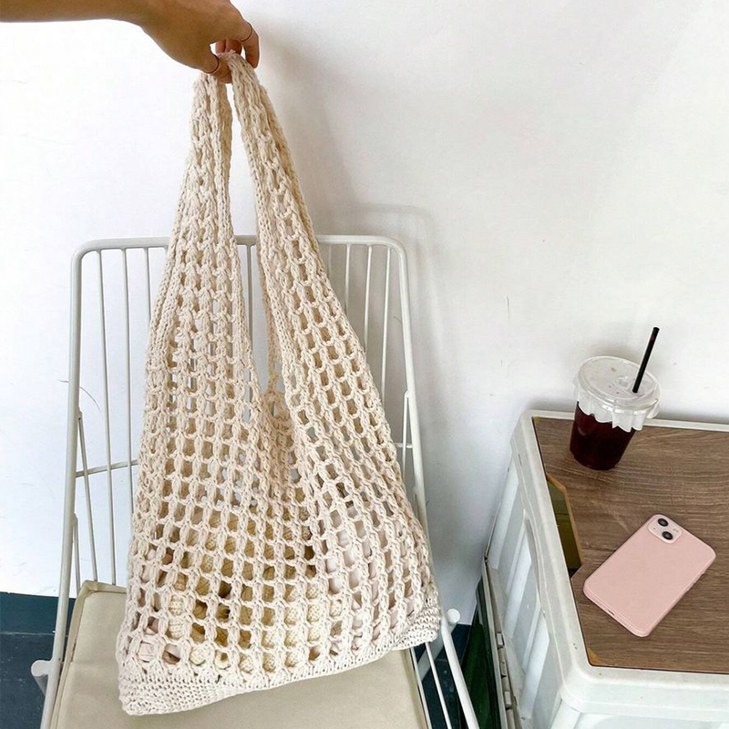Fashion Crochet Bags for Women – Crochet Market Bag recenzja i cena