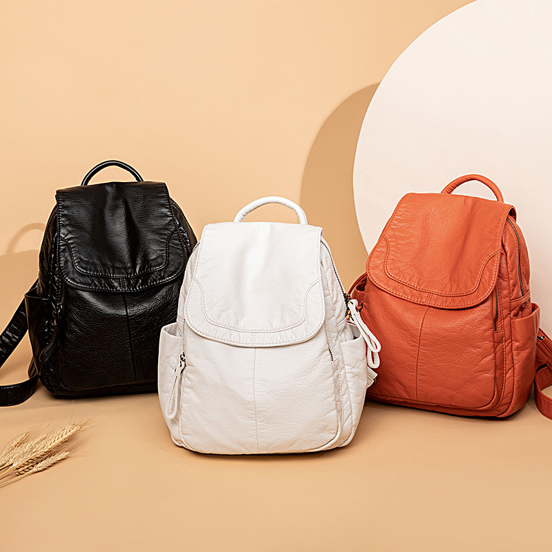 Women's Backpack White Washed  – Women Bags H&M recenzja i cena