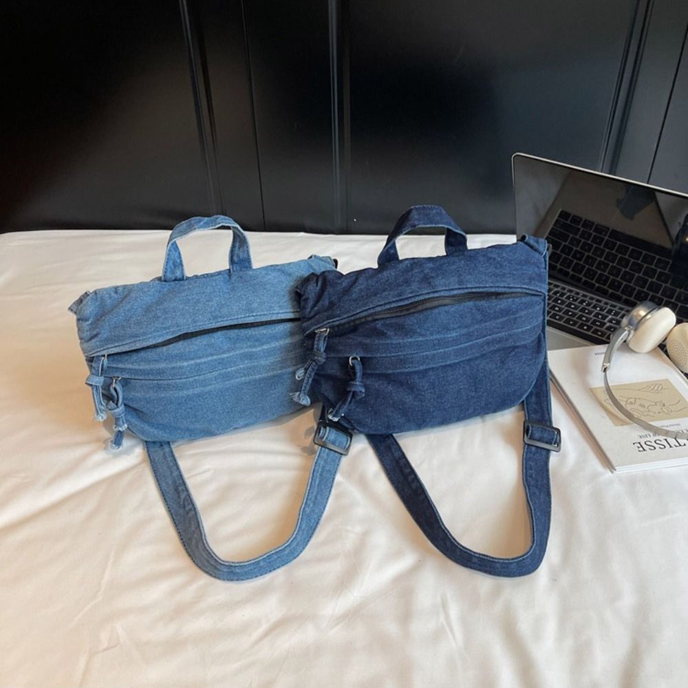 Trend Handbag Retro Denim Bag  – Women Bags Jeans recenzja i cena