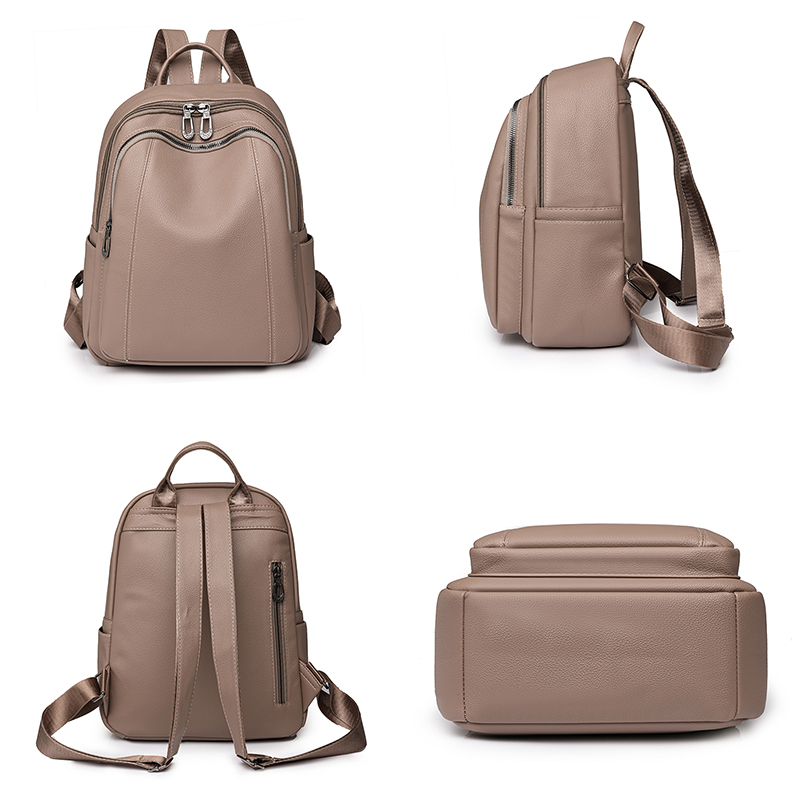 High Quality Leather Backpack  – Women Bags H&M recenzja i cena