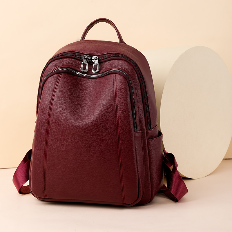High Quality Leather Backpack  – Women Bags H&M recenzja i cena