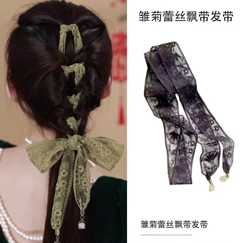 Daisy lace streamer headband,  – Women Bags Polene recenzja i cena