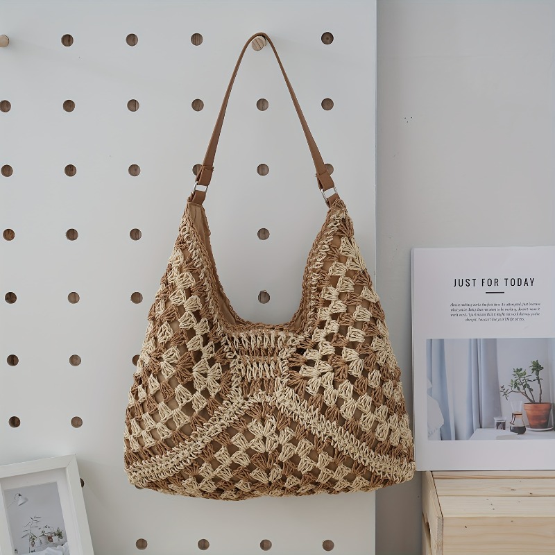 Fashion Bohemian Large Capacit – Crochet Market Bag recenzja i cena