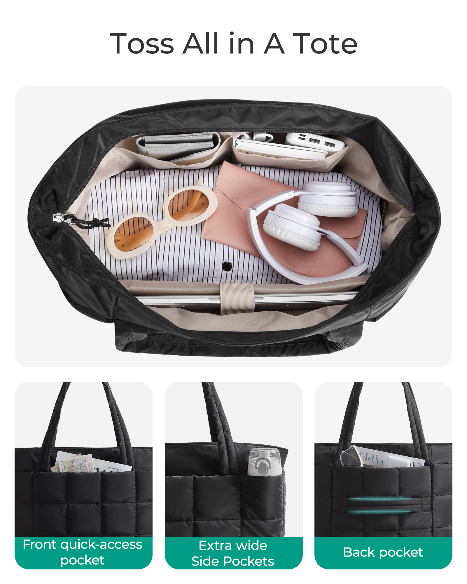 BAGSMART Travel Tote Bag Women – Women Bags Rack recenzja i cena