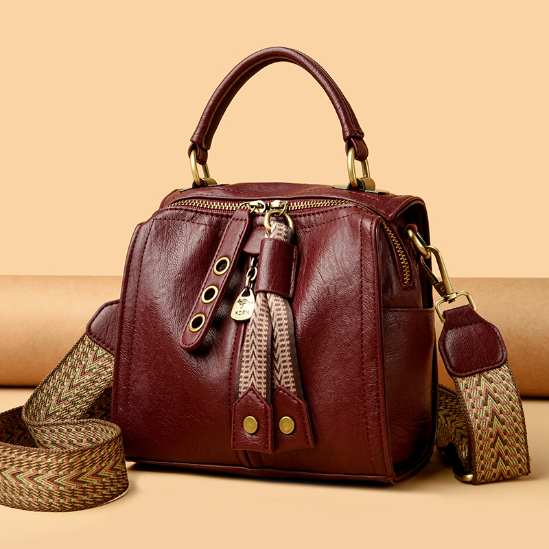 Cow Leather Women Messenger Ba – Women Bags Rack recenzja i cena