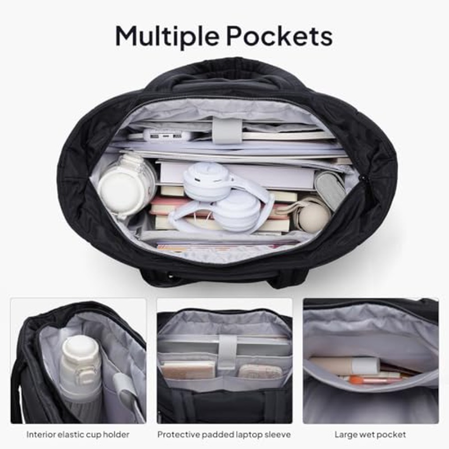 TOPEAST Tote Bag for Women Puf – Women Bags For Laptop recenzja i cena