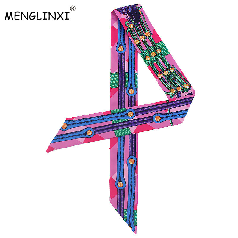 New Chain Print Small Silk Sca – Women Bags Luxury Brands recenzja i cena