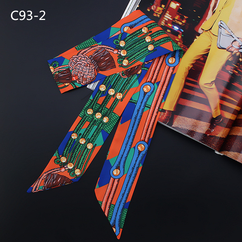 New Chain Print Small Silk Sca – Women Bags Luxury Brands recenzja i cena