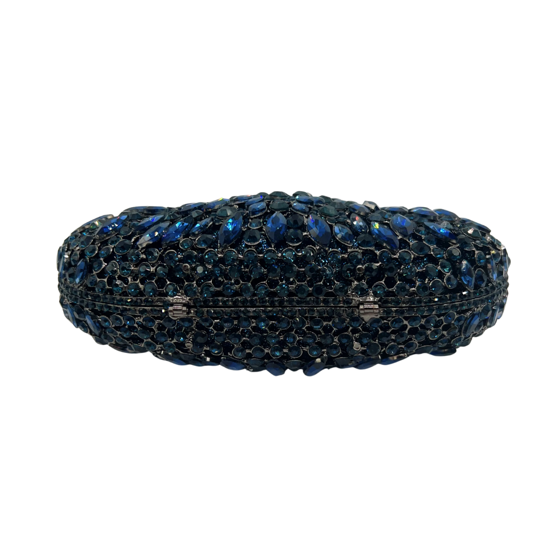 Blue Shell Clutch, Iridescent  – Women Bags Wholesale recenzja i cena