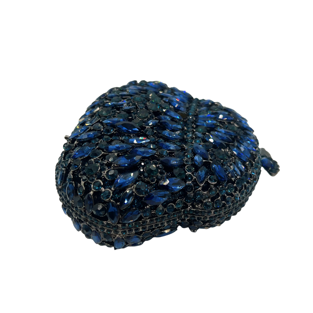 Blue Shell Clutch, Iridescent  – Women Bags Wholesale recenzja i cena