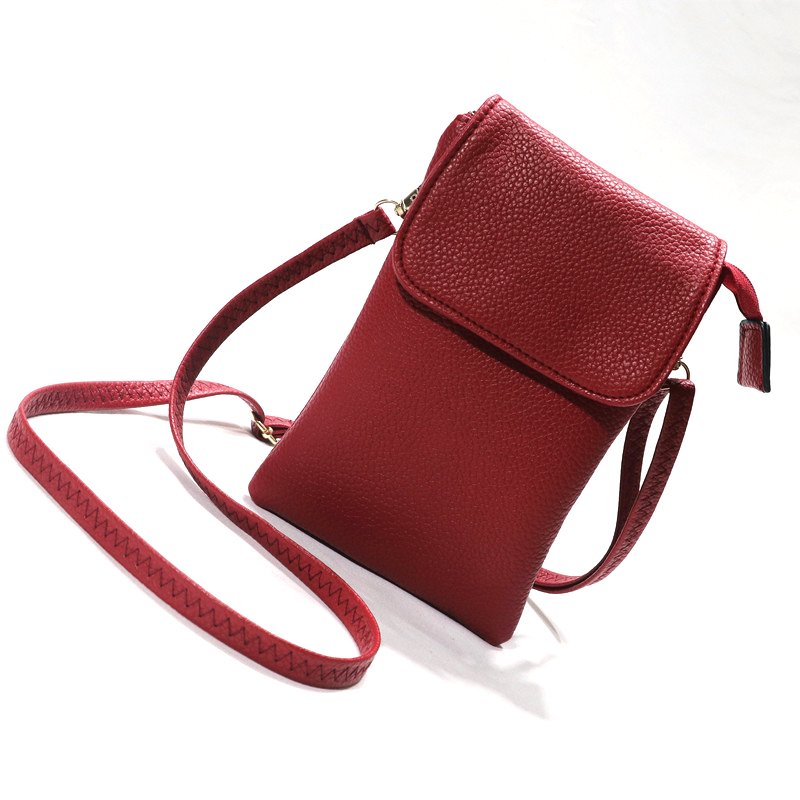 Women Leather Crossbody Phone  – Women Bags Rack recenzja i cena